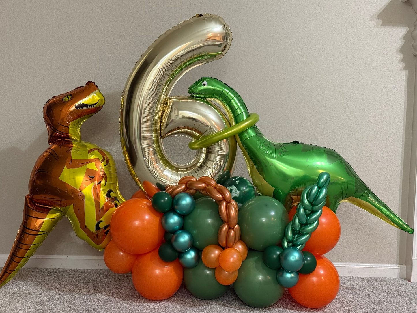 Balloon Bouquet/ Stack with 1 number